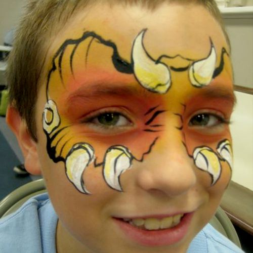 Troll face painting