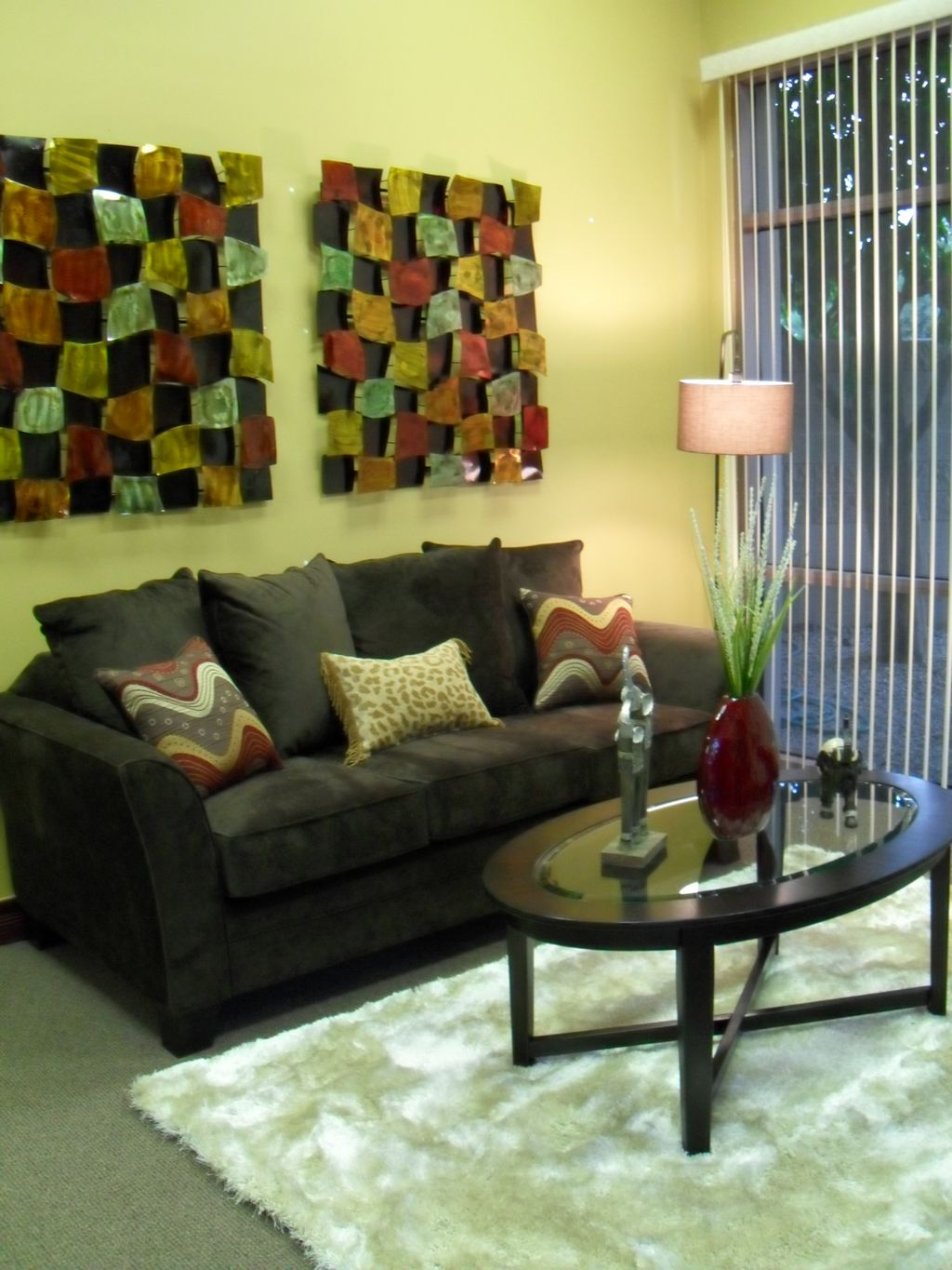 After photo of the office waiting room