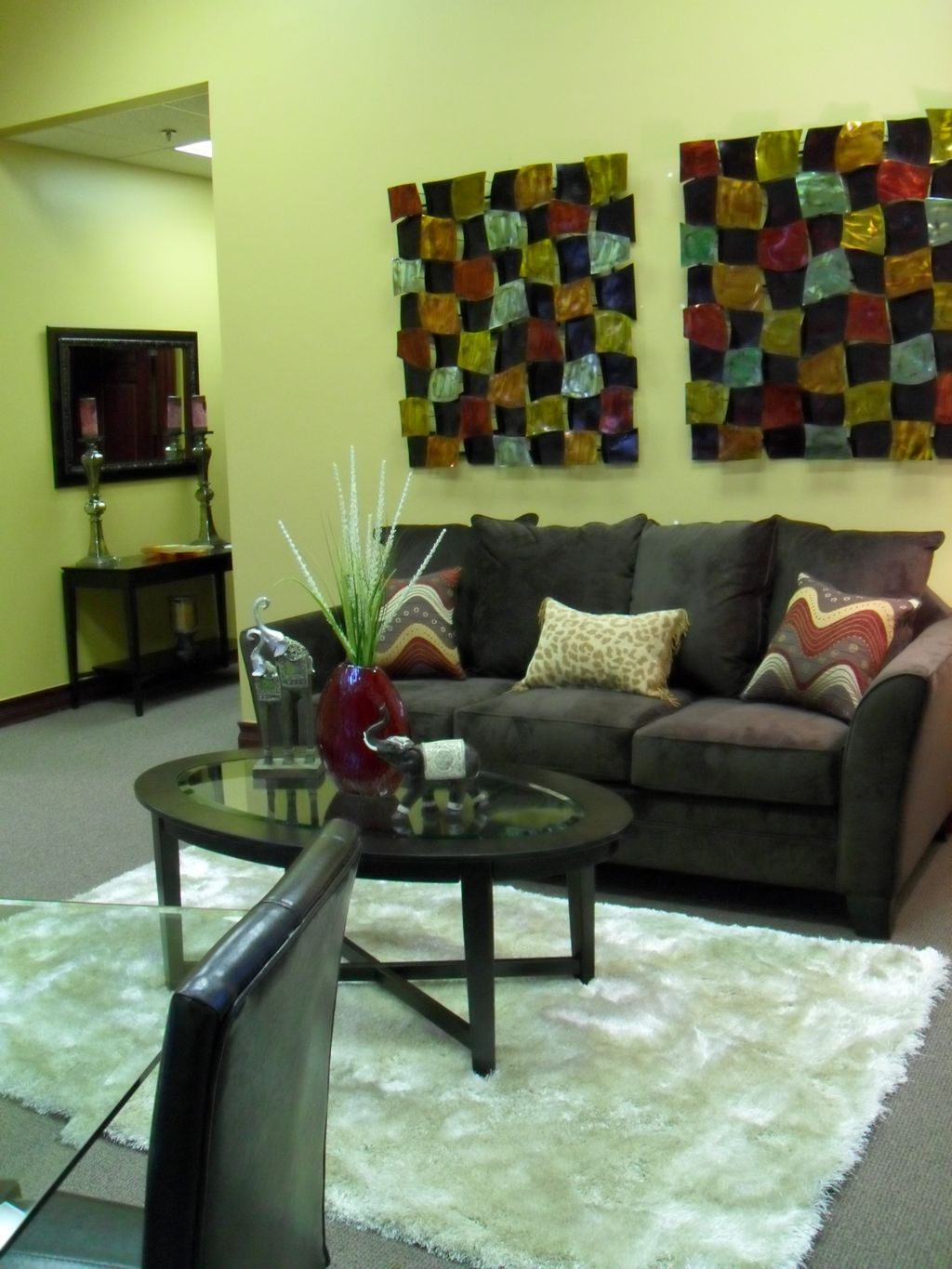 After photo of the office waiting room