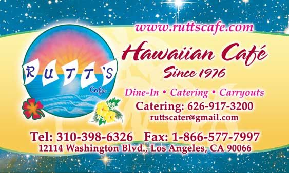 Rutts Hawaiian Cafe and Catering