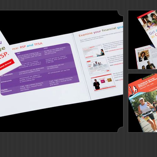 Information brochure designed for Scotiabank.