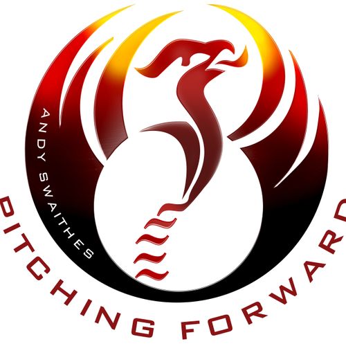 This is the new logo for Pitching Forward.  Pitchi