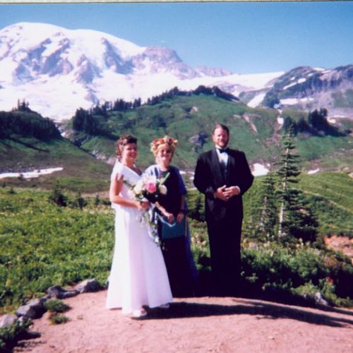 The Reverend SuZen's first wedding; Paul & Rachel 