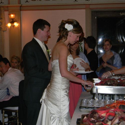 Weddings! - B & M Catering - Clambakes, Barbecue, 