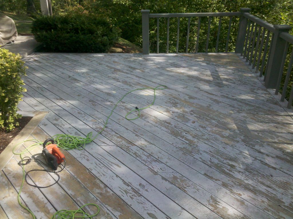 Deck rebuild and stain

Before Picture