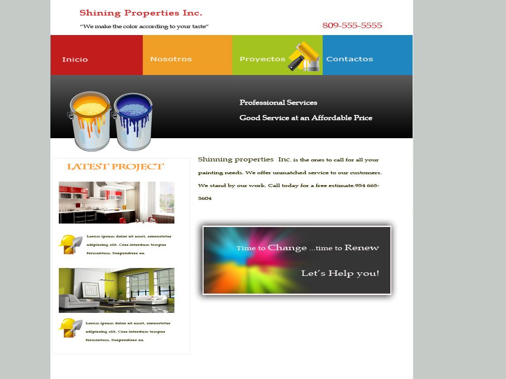 Shining Properties Inc