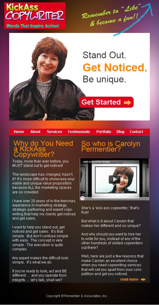 This extraordinary copywriter will make you Stand 