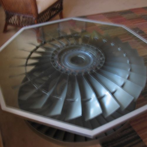 turbine coffee table