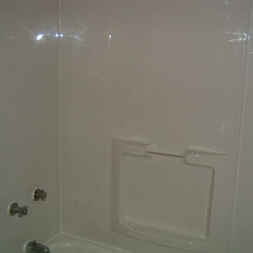 Shower after KC'S Handyman Service work