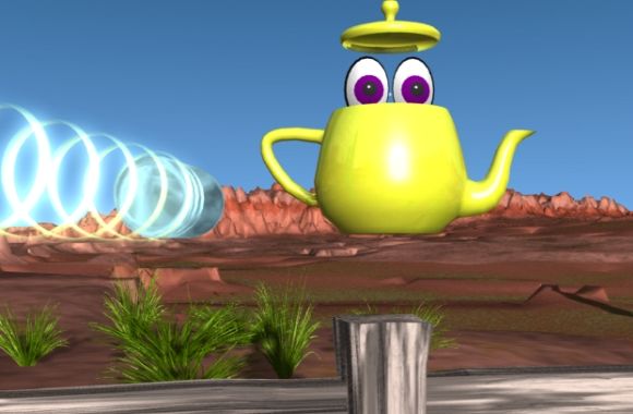 Frame from Award winning short - Potshots