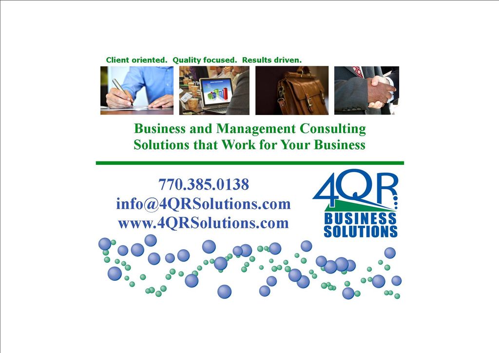 Business and Management Consulting
 *  Strategic P