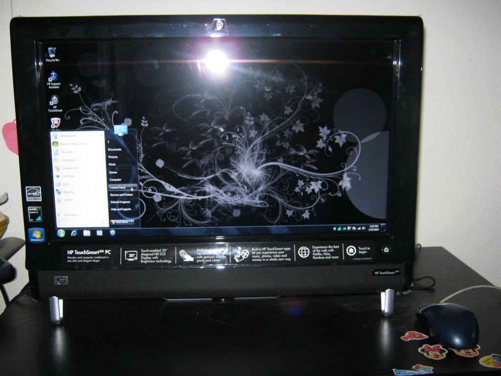 Virus Removal on Touch Smart 300 PC.