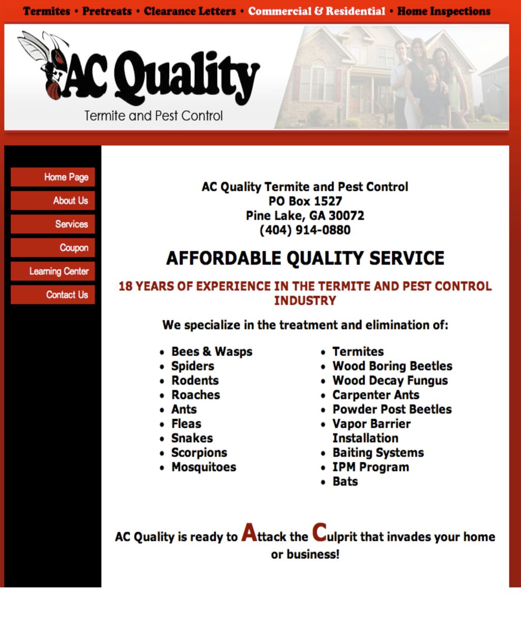 AC Quality Termite & Pest Control