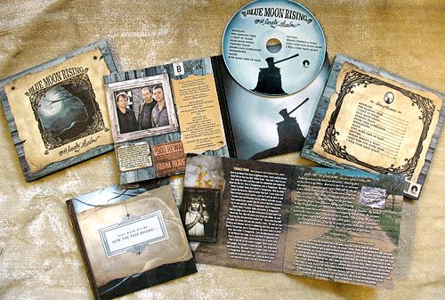 CD Packaging for Bluegrass artist Blue Moon Rising