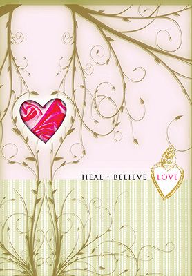 Valentine journal book design for Borders Books.
