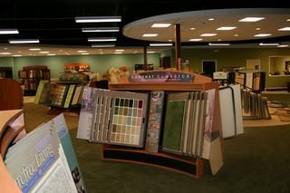 A picture of one of the many flooring samples we h