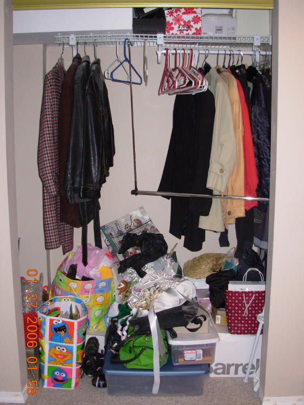 Closet Before