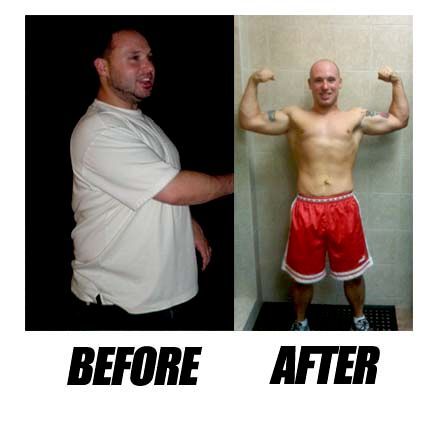 a recent client of mine, got him to lose 40 lbs in