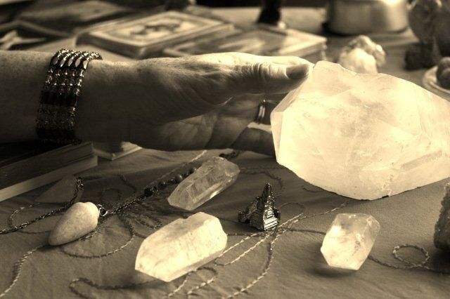 Some of the crystals used for healing and energy w