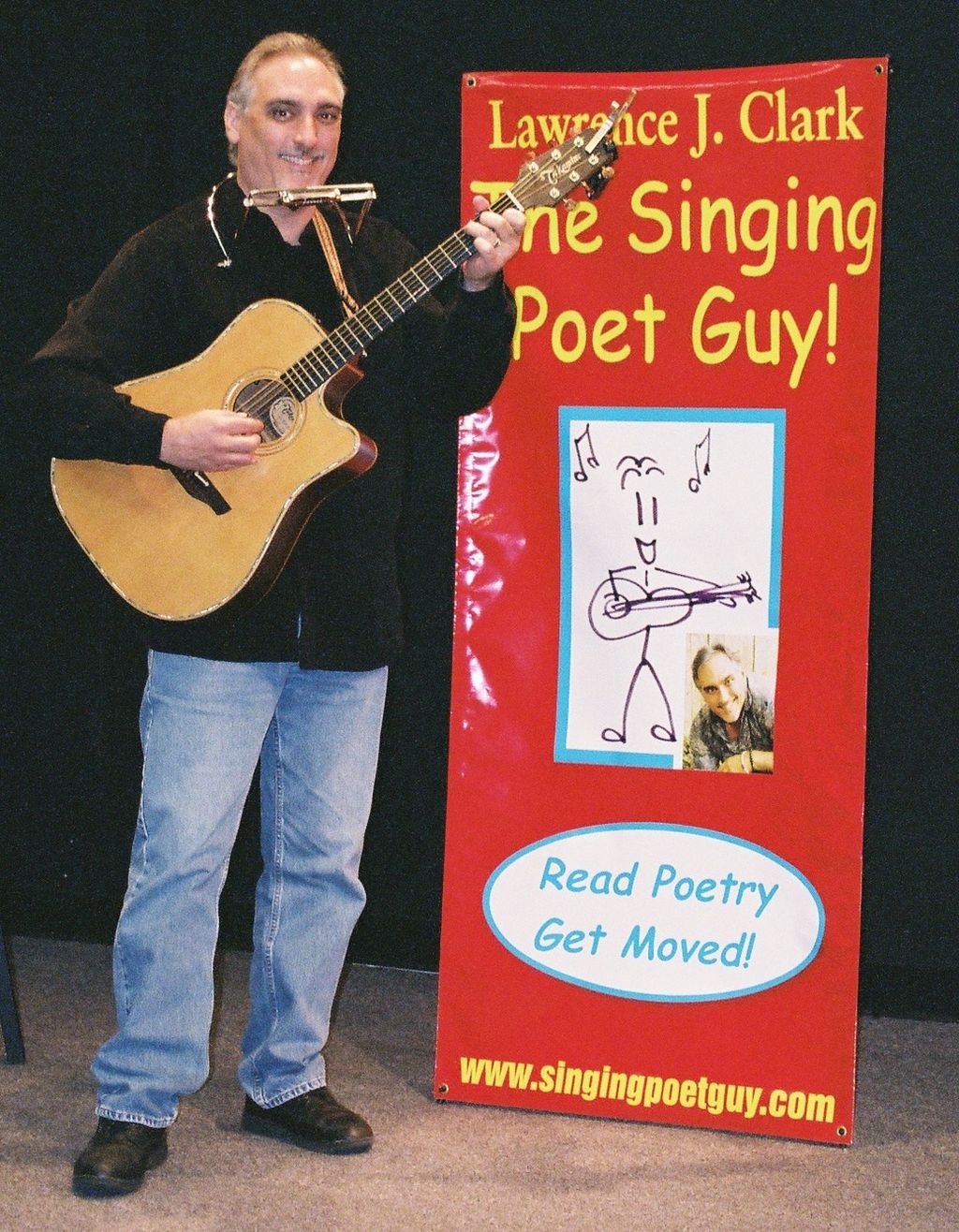 Lawrence J. Clark: The Singing Poet Guy!