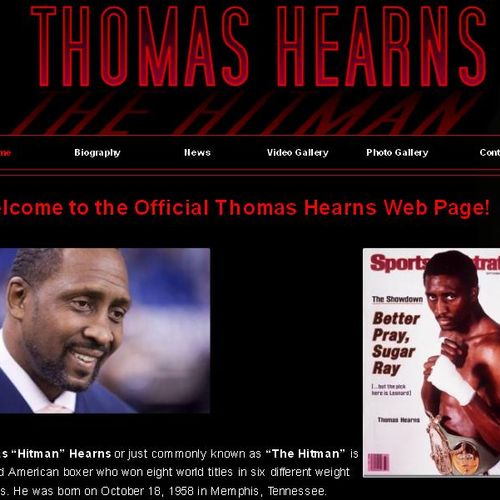 Thomas "The Hit Man" Hearns