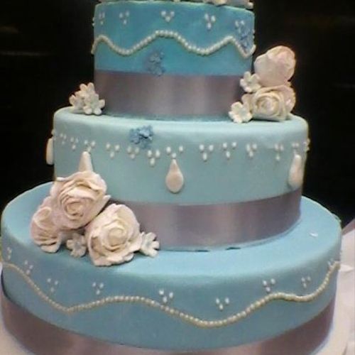 Model wedding cake