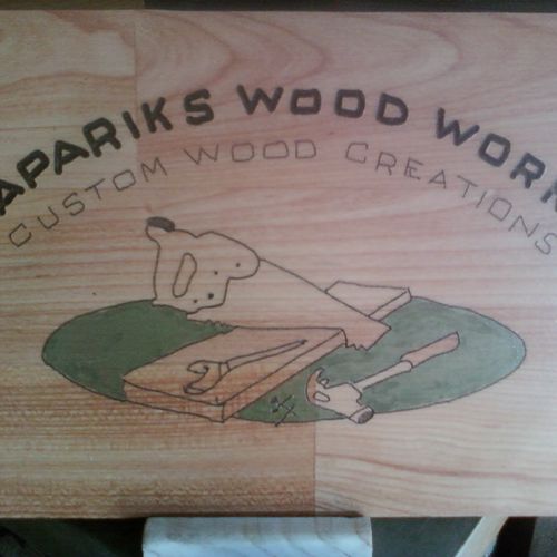 "PapaRiks Wood Works"  ~Hand Made Custom Wood Crea