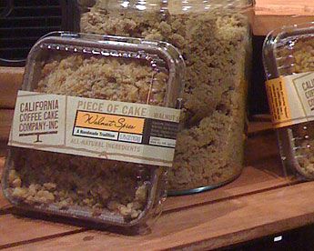 labeling for specialty coffee cakes