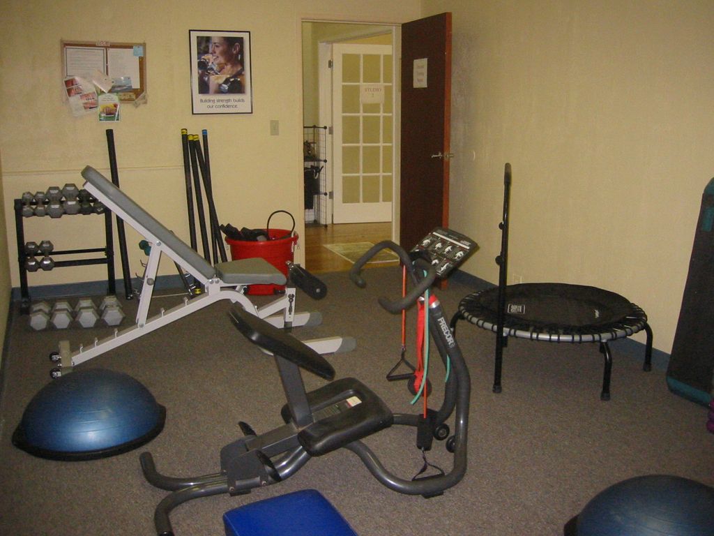 You can even work-out on your own.