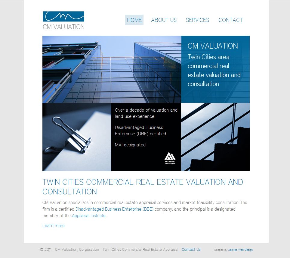 CM Valuation website, more at www.cmvaluation.com