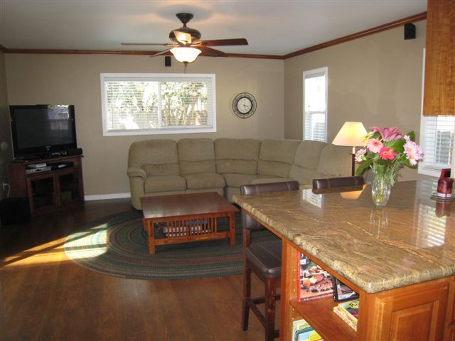 This is the family room addition.