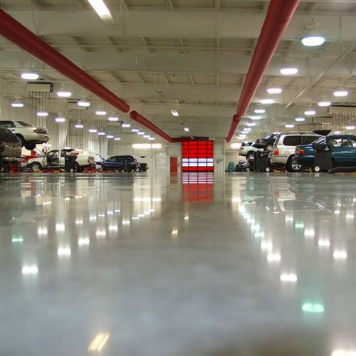 Industrial Polished Concrete
