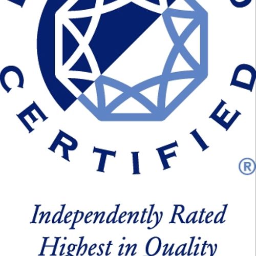 Diamond Certified- now 15 Consecutive Years!
