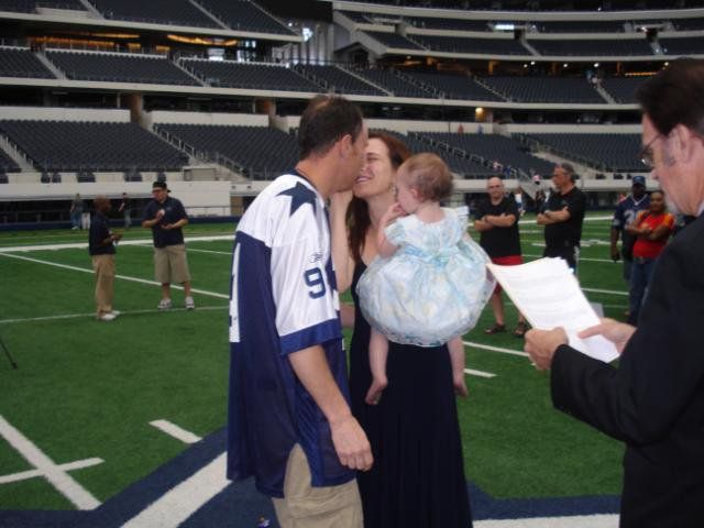 Mark and Karen's "Cowboy's Stadium" 2011 wedding!!