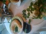 Buffet Table w/ Salmon Mousse