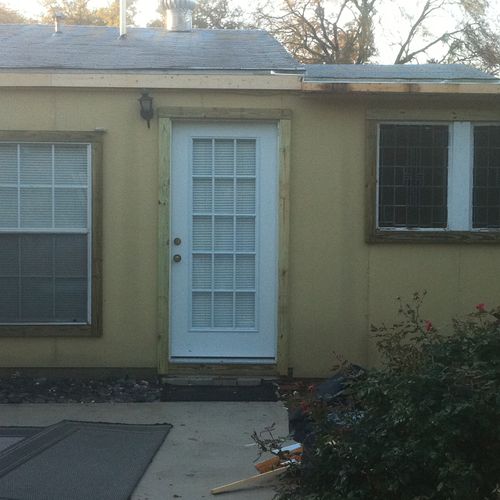 Window, door, siding replacement - after