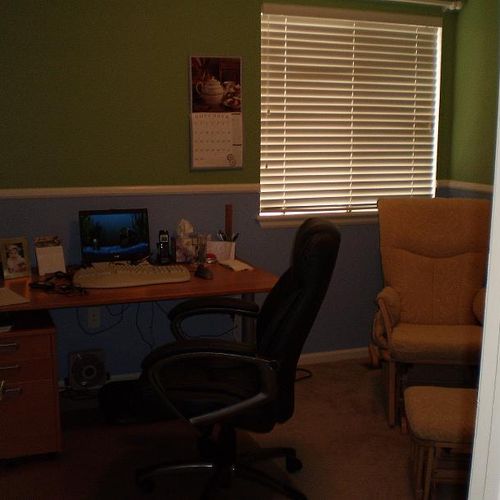 Renee's office "before".