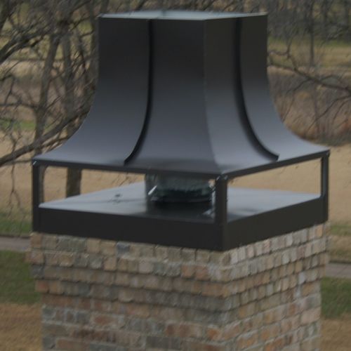 Custom "Kresl" chimney cap