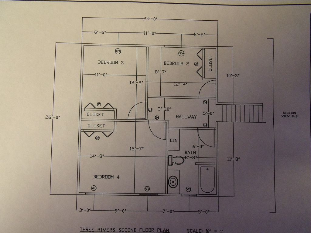 Three Rivers Second Floor Plan