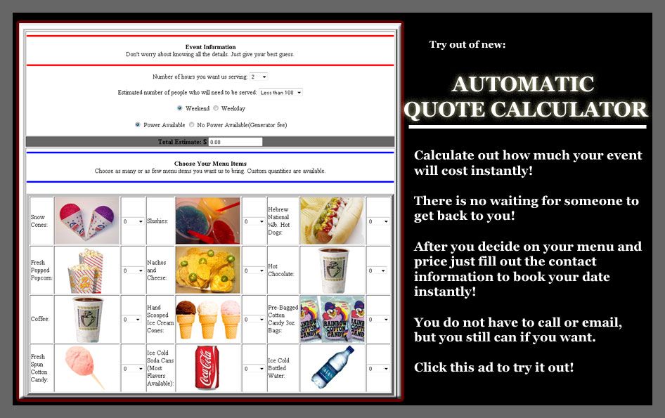 Our automatic quote calculator makes it easy to bu