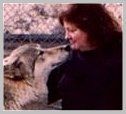 Me with Durango at Wolf Mountain Sanctuary, Lucern