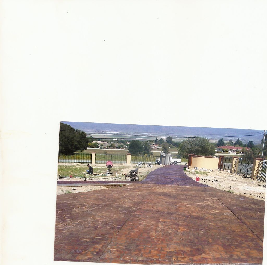 Stamp Concrete for a Driveway