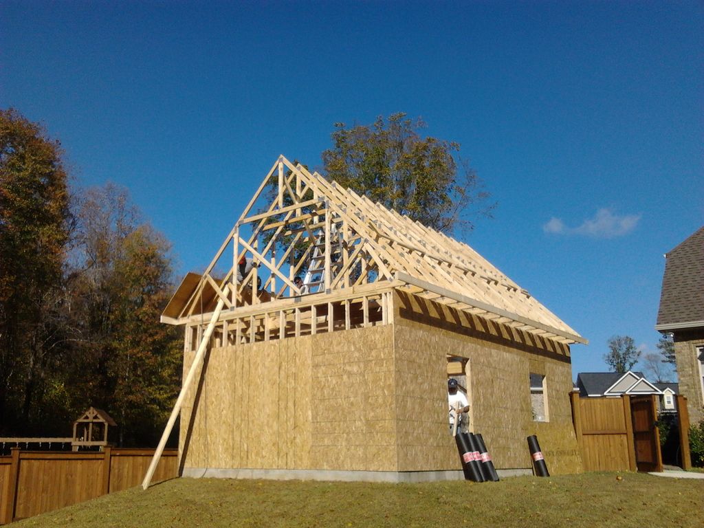 We can build your new detached garage / any size. 