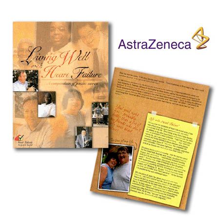 Brochure concept and design for Astra Zeneca.
