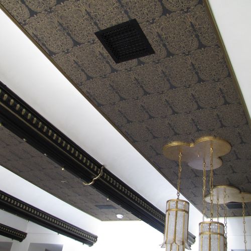 ceilings can be done to