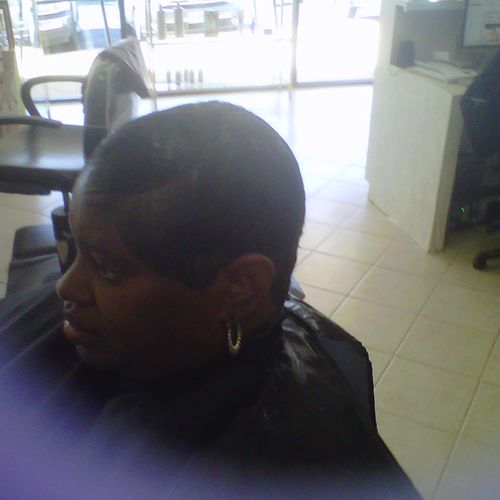 After relaxer n cut