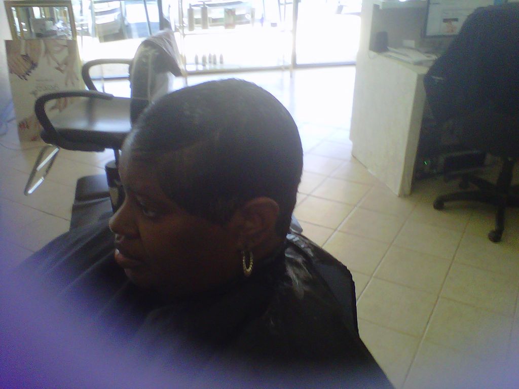After relaxer n cut
