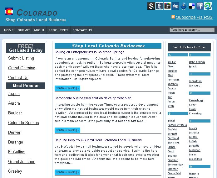 Colorado Local Business Directory