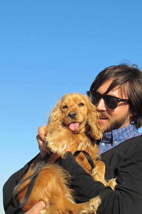 Joel and Amelia in Griffith Park.