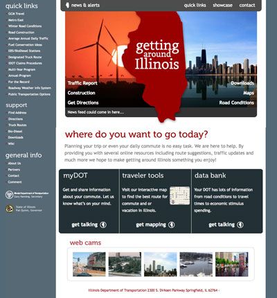 iDOT - Getting Around Illinois
Designed and Develo